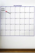 Aylık Planlayıcı Manyetik Duvar Stickerı Takvim Plan Çizelgesi (5284) thumbnail 8