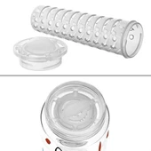 BUFFER® Tutma Saplı Kilitli Kendiliğinden Süzgeçli Kolay Taşınabilir Detoks Sporcu Diyet Matarası thumbnail 7