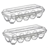 BUFFER® 10 Bölmeli Kilitli Kapaklı Yumurtalık Saklama Kutusu YU110 thumbnail 7