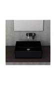 Milano 50 Cm Çanak Lavabo Parlak Siyah 1215-005-0125 - 1