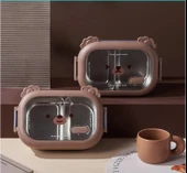 Bölmeli Paslanmaz Çelik Yemek Kutusu thumbnail 2