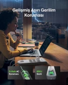 BELKIN BSV604 2 METRE 6LI USBA AKIM KOR. PRIZ thumbnail 5