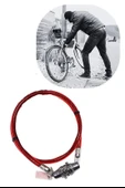 BUFFER® Şifreli Pratik ve Sağlam Bisiklet Kilidi thumbnail 2