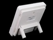 BUFFER® Bebek Odası Masaüstü Dijital Termometre Nem Ölçer Higrometre Saat thumbnail 4