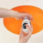 BUFFER® WiFi 360 Panoramik Ampul Kamera Gece Görüş Ses Akıllı Hareket Algılayıcı - 3