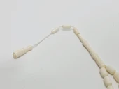 Kesme Fildişi Tesbih 9,04 Gram - Koleksiyonluk Fil Dişi Tespih thumbnail 4