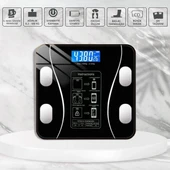 BUFFER® Dijital Baskül Yağ Ölçer Fonksiyonlu Akıllı Baskül Bluetooth Bağlantılı Tartı thumbnail 5