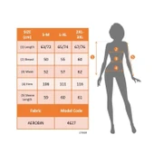 Lucky Life Lucky Life Kadın Uzun Kollu V Dantel Yaka Aerobin Bluz - 6