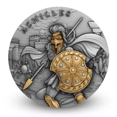 AgaKulche Achilles Altın Kaplama Gümüş Sikke Coin thumbnail 1