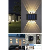 2'li Solar Duvar Aydınlatması 6 Ledli Gün Işığı thumbnail 2