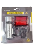 Led Bisiklet Lambası Feneri Ön Far Arka Stop Işık Aydınlatma Seti thumbnail 2