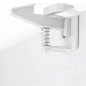 BUFFER® Bebek Çocuk Güvenliği Korumalı Yapışkan Çekmece ve Dolap İçin Tutucu Gizli Güvenlik Kilidi - 4