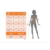 Lucky Life Kadın Uzun Kollu Bisiklet Yaka Fırfırlı Puantiyeli Kısa Modal Elbise thumbnail 6