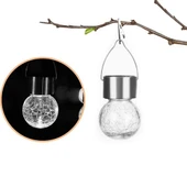 Kırık Cam Tasarımlı Güneş Enerjili Askılı Led Işık Dekor thumbnail 2