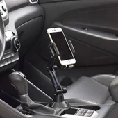 BUFFER® Teleskopik Araç Bardak Yerine Giren Telefon Tutucu - 2