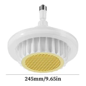 Istıcılı, Kumandalı, 3 Işık Modlu Led Ampul Isıtıcı Led Avize Ortam Isıtan 36 Watt 3900 Lümen Ampul thumbnail 2