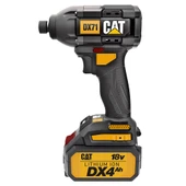 CAT DX71.2 18Volt 4.0Ah Li-ion Çift Akülü 215Nm Kömürsüz Profesyonel Şarjlı Darbeli Tornavida - 2