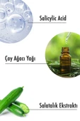 Kil Maskesi | Salisilik Asit + Çay Ağacı Yağı Kil Maskesi 100 ML | Siyah Nokta / Gözenek | Vegan - 4