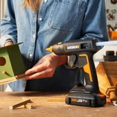 WORX WX045.9 20Volt 11MM Profesyonel Sıcak Mum Silikon Tabancası + 10 Silikon (Akü Dahil Değildir) - 3