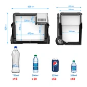 Acopower PX40 12/24/220Volt 40Litre Kompresörlü Tekerlekli Outdoor Oto Buzdolabı (Akü Dahil Değildir) thumbnail 5