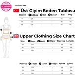 Büyük Beden Mickey Baskılı Taş Detaylı Hakim Yaka Fermuarlı Kadın Sweat thumbnail 12