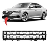 Skoda Superb 2020>> Orta Izgara Siyah 3V0853677A/551C 9B9 - 1