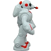 Füze Atan Sesli ve Işıklı Robot Kırmızı-Beyaz thumbnail 3