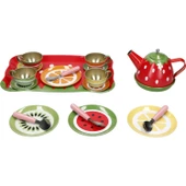 18 Parça Metal Oyuncak Çay Seti - 1