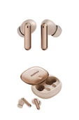 MOMAX BT13L2 1-VIBE LITE TRUE WIRELESS NOISE CANCELLING EARBUDS DESERT TİTANIUM - 2
