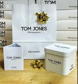 Tom Jones 3 Atm Suya Dayanıklı Çelik Kordon (Kararmaz Renk Atmaz) Erkek Kol Saati VS.BLKT.0565 thumbnail 6