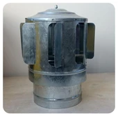 GALVANİZ Baca  Rüzgar Gülü   GALVANİZ BACA FENERİ - 1