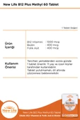 NewLife B12 Plus 60 Dil Altı Tablet - SKT:10/2027 thumbnail 3