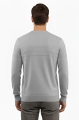 Erkek Sıfır Yaka Kazak Çelik Örgü Klasik Kalıp 5247C BGL-ST04858 thumbnail 8