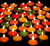 Özel Gün Doğum Günü Mumu Tealight Mum Doğum Günü Parti Süsleme - 3