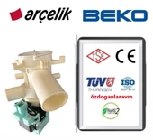 ArçeliK Beko Çamaşır Makinesi Su Boşaltma Pompa Motoru thumbnail 1
