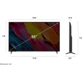 LG 55QNED70A6A 55'' 140 Ekran Uydu Alıcılı 4K Ultra HD Smart QNED TV - 4