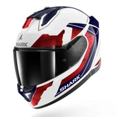 SHARK SKWAL İ3 RHAD KIRMIZI BEYAZ MAVİ KAPALI KASK thumbnail 1