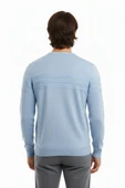 Erkek Sıfır Yaka Kazak Çelik Örgü Klasik Kalıp 5247C BGL-ST04858 thumbnail 10