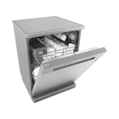 LG DFC612FVE D Enerji Sınıfı 5 Program 14 Kişilik Bulaşık Makinesi Prime Gümüş thumbnail 2