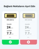 UGREEN HDMI to DVI 1080P Çift Yönlü Görüntü Aktarma Kablosu, 3 Metre, 10136 thumbnail 6