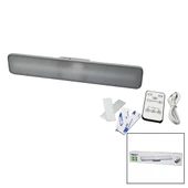 KUMANDALI - ZAMAN - IŞIK GÜCÜ AYARLI METAL ASKILI - USB ŞARJLI LAMBA FENER 20SMD LED (5284) thumbnail 1