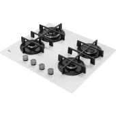 Hoover HVW6MW Beyaz Cam Ankastre Ocak thumbnail 2