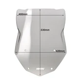 WRS BMW R1250GS 2018-2023 TOURING RÜZGAR SİPERLİĞİ FÜME thumbnail 4