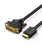 UGREEN HDMI DVI 1080P Çift Yönlü Görüntü Aktarma Kablosu, 5 Metre, 10137 thumbnail 1