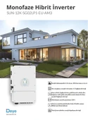 DEYE 12 KW LV (48V) Hibrit Monofaze On Grid İnverter thumbnail 6