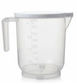 Pratik Mutfak Ölçü Kabı - 2 Litre Dereceli Şeffaf Hazne BPA Free thumbnail 2