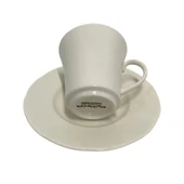 Kütahya Porselen Bone Olympos Sade 12 Parça Çay Fincan Seti - 3