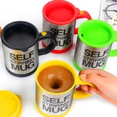 Karıştırıcı Özellikli Mikser Kupa Bardak Self Stirring Mug (5284) - 3
