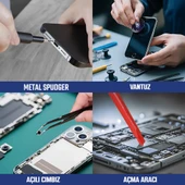 WORKPRO WP200541 32 Parça CR-V Hassas Elektronikçi/Telefoncu Profesyonel Onarım Seti - 5