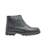 Cem Pekşen Swat Life 4249 Siyah Erkek Hakiki Deri Bot thumbnail 4